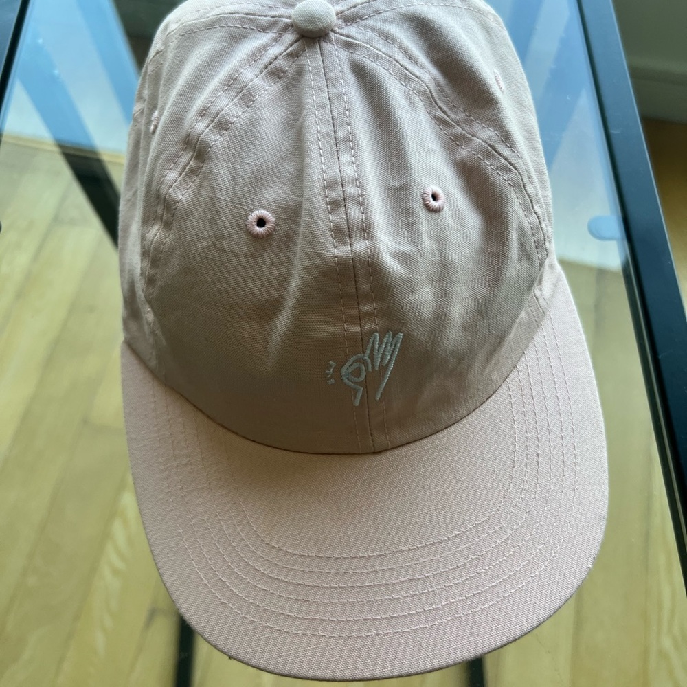 Light pink flat brim Only NY hat cap